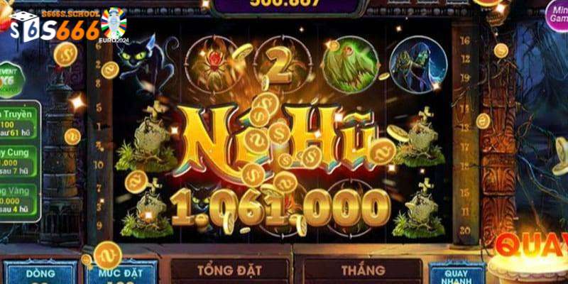 Nổ hũ có hình ảnh, màu sắc và âm thanh đặc trưng